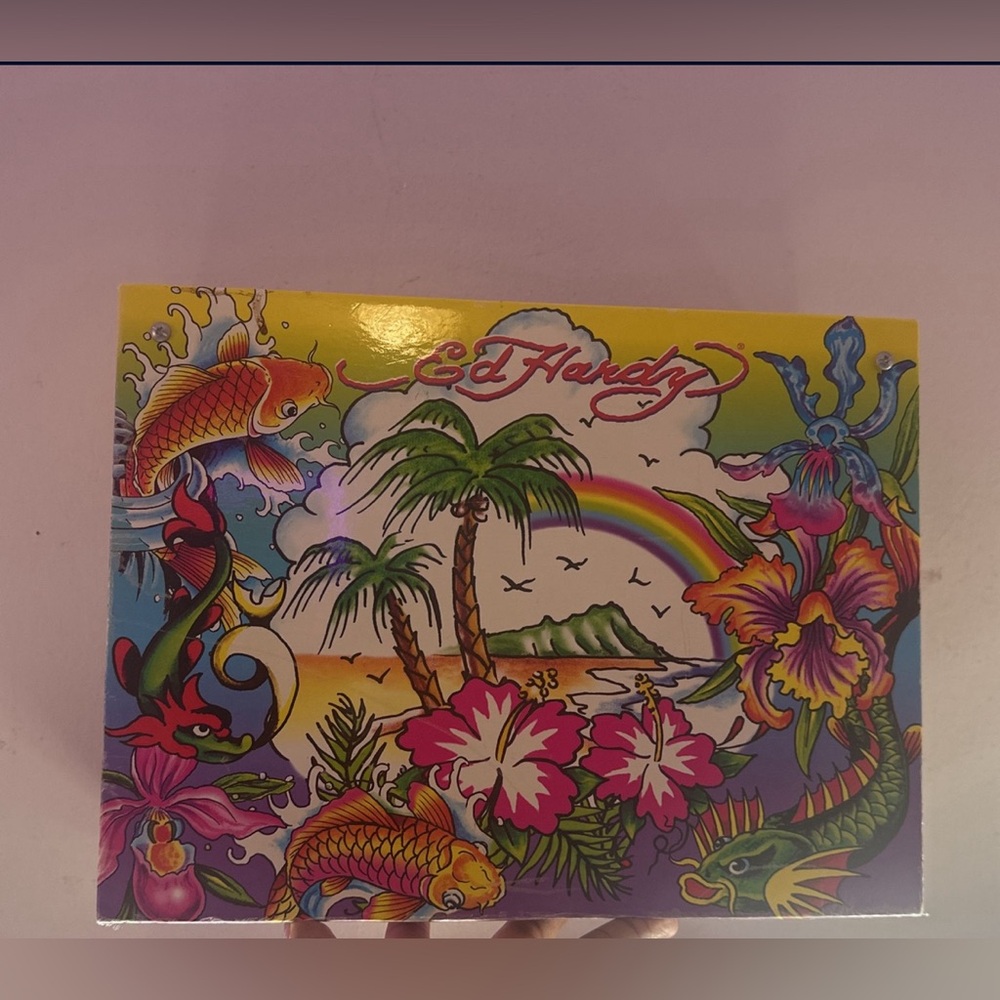 Ed Hardy x Lisa Frank Storage Box